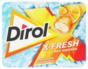 Резинка жевательная Dirol X-Fresh со вкусом мандарина, 16 г