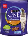 Purina ONE Природа Здоровья для взрослых кошек с облепихой , с высоким содержанием индейки  680 г