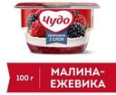 Творожок Чудо с малиной ежевикой 4.2%, 100г