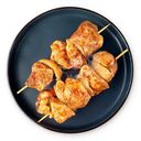 Шашлык из свинины с луком жареный