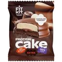 Десерт Fit Kit Кейк со вкусом шоколадный фондан протеиновый глазированный 50г