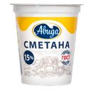 Сметана Авида 15%, 300 г 