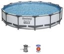 Бассейн каркасный Bestway Steel Pro max 14'х33"/427х84см 10220л арт56595
