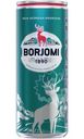 Вода минеральная Borjomi газированная 0,33л