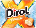 Резинка жевательная Dirol X-Fresh без сахара, со вкусом мандарина, 16 г