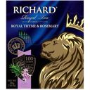 Чай RICHARD Royal Thyme черный чабрец, розмарин, 100 сашет
