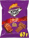 Сухарики ржано-пшеничные ХРУСTEAM со вкусом острые ребрышки Баффало, 67г