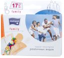 Пластырь Matopat Family 17шт