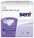 Подгузники для взрослых Super Seni Plus extra large 4 (130-170 см), 10шт.