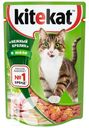 Корм KITEKAT для взрослых кошек, 85г в ассортименте