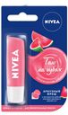 Бальзам для губ Nivea Арбузный фреш с маслами авокадо и дерева ши, 4,8 г