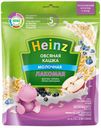 Каша молочная Heinz овсяная лакомая яблочко черничка черная смородина с 5 мес., 170 г