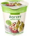 АГРОКОМПЛЕКС Йогурт яблоко-груша 3,5% 300г пл/ст(Агроком):6