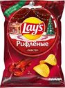 Чипсы картофельные LAY'S Рифленые Лобстер, 140г