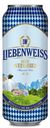 Пиво светлое нефильтрованное Hefe-Weissbier, 5,1%, Liebenweiss, 0,5 л