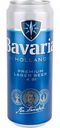 Пиво Bavaria Premium светлое фильтрованное 4,9 % алк., Россия, 0,45 л