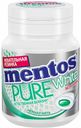 Жевательная резинка Mentos Pure White Нежная мята 54 г