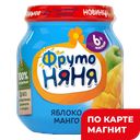 ФРУТОНЯНЯ Пюре яблоко манго 100г ст/бан (Прогресс):12