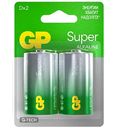 Батарейки алкалиновые GP Super D/LR20, 2шт.