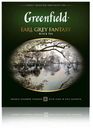 Чай черный Greenfield Earl Grey Fantasy с ароматом бергамота в пакетиках, 100х2 г