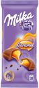 Шоколад Milka молочный с карамельной начинкой, 90 г