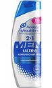 Шампунь и бальзам-ополаскиватель Комплексный уход 2 в 1 Head & Shoulders Men Ultra, 600 мл