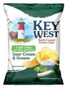 Чипсы Key West картофельные со вкусом сметаны с зеленью 70г