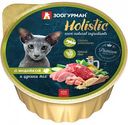 Корм для кошек Зоогурман Holistic с индейкой и цукини mix, 100 г