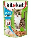 Корм для кошек Kitekat с рыбой в соусе, 85 г
