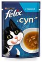 Влажный корм Felix Суп для взрослых кошек с треской 48 г