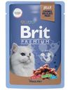 Корм для кошек Brit Premium Ассорти из птицы в желе, 85г