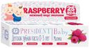 Зубная паста детская President Baby Малина от 0-3 лет, 30 мл