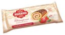 Рулет «Яшкино» бисквитный клубника со сливками, 200 г