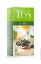 Чай Tess «Лайм» зеленый с добавками, 25х1.5 г