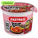 Лапша быстрого приготовления Eastrail со вкусом кимчи и острой курицы, 105 г