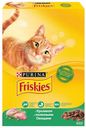 Сухой корм для кошек Friskies с кроликом и полезными овощами, 400 г