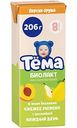 Напиток кисломолочный Биолакт Тёма Персик-Груша c 8 месяцев 3%, 206 г
