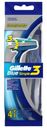 Станок одноразовый Gillette Simple Blue 3 4шт