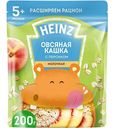 Каша овсяная молочная Heinz с персиком, с 5 месяцев, 200 г