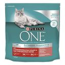 Корм сухой PURINA ONE®, для стерилизованных кошек, лосось-пшеница, 1,5кг