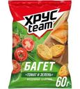 Сухарики Хрусteam Багет томат-зелень 60г