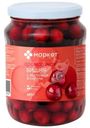 Вишня с косточкой консервированная в сиропе Маркет Перекрёсток, 680г