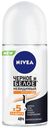 Дезодорант-антиперспирант роликовый Nivea Черное и Белое невидимый Extra женский 50 мл