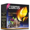 Чай черный Curtis Blue Berries blues чёрная смородина, ежевика, черника и василёк 20х1.8г