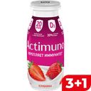 АКТИМУНО Кисломолочный продукт клубника и цинк 1,5% 95г:6/24