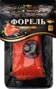 Форель холодного копчения ДАРЫ ОКЕАНА филе-кусок на коже, 150г