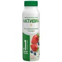 Йогурт питьевой АКТИВИА яблоко-клубника-черника 2%, 260г