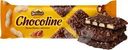 Печенье Шоколадово Chocoline с арахисом глазированное 200г
