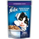 Корм Felix Аппетитные кусочки с ягненком в желе для кошек 85 г