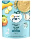 Каша ФрутоНяня молочная с овсяной мукой, бананом и яблоком с 6 мес. 200г